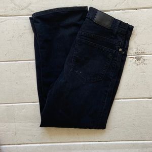 Madewell slim wide leg crop